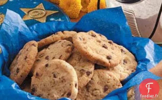 Biscuits glacés aux pépites de chocolat