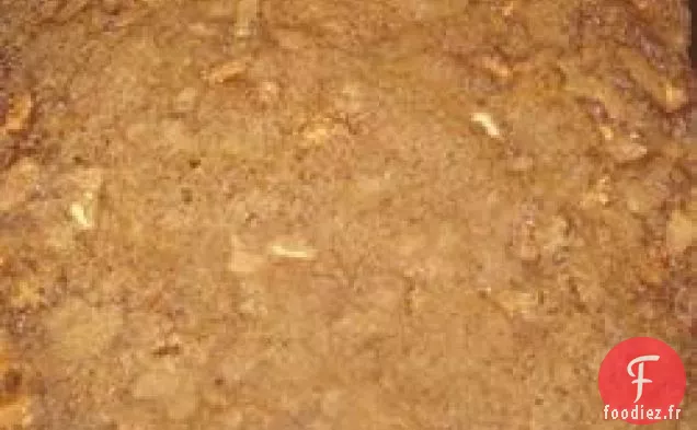 Gâteau au pouding allemand aux pommes