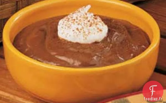 Pudding au chocolat pour une personne
