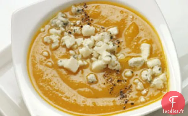 Soupe de butternut à l'ail rôti