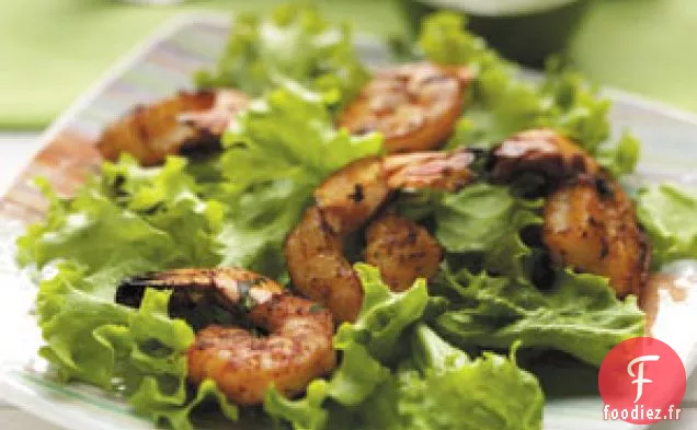 Salade de crevettes mexicaine