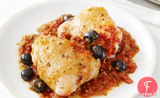Poulet à la sauce Cacciatore