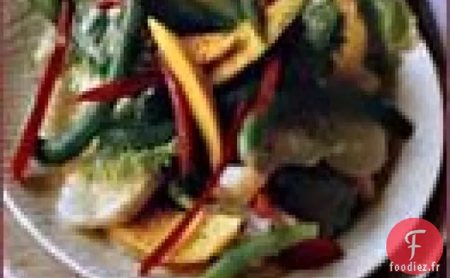Salade de l'Île à l'Échalote - Vinaigrette de Soja