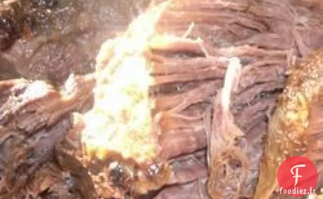Rôti de bœuf à la mijoteuse