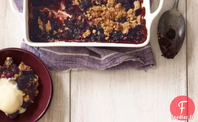 Crumble Double Baies-Noisettes