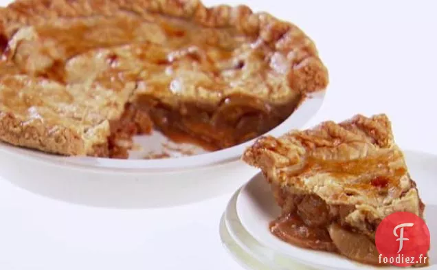 Tarte aux pommes et au fromage