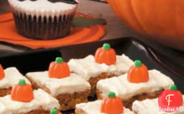 Barres à la citrouille Peter Peter