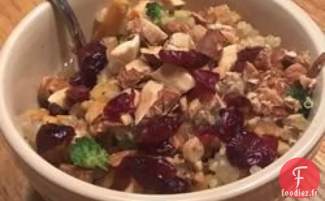 Quinoa aux patates douces et au brocoli