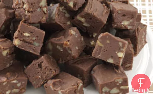 Fudge délicieux et sucré
