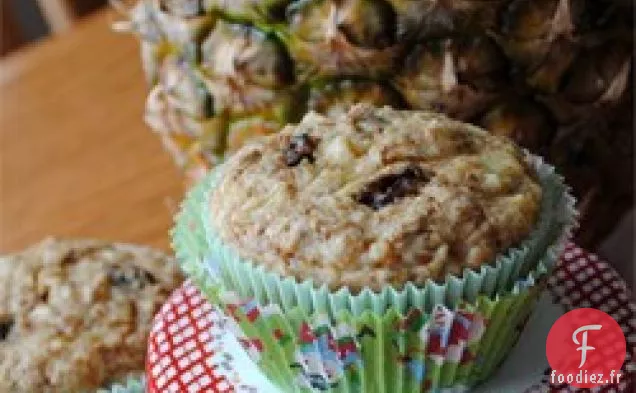 Muffins à l'ananas