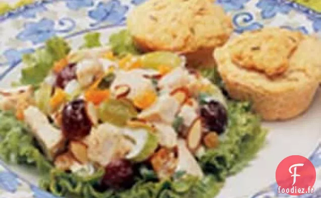 Salade de poulet à la moutarde de Dijon