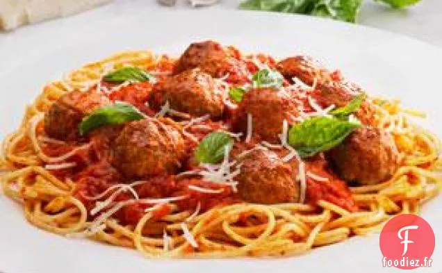 Boulettes de viande et spaghetti classiques de Johnsonville