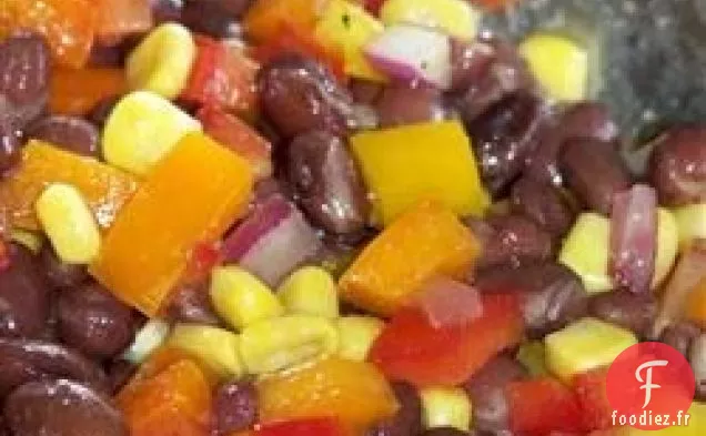 Salsa aux haricots noirs et au maïs