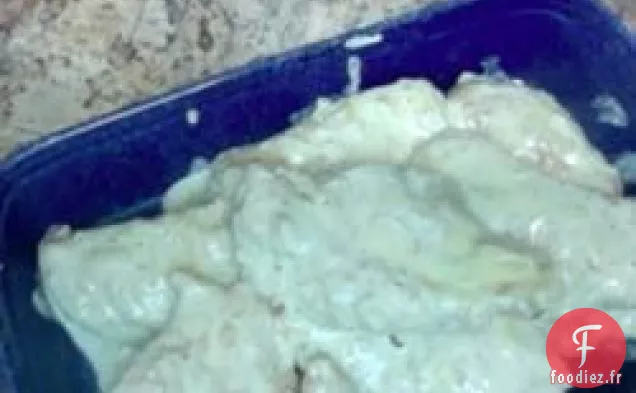 Poulet à la crème allemande