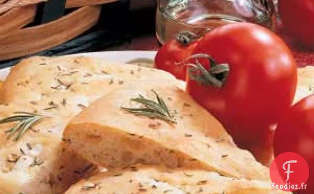Focaccia au romarin
