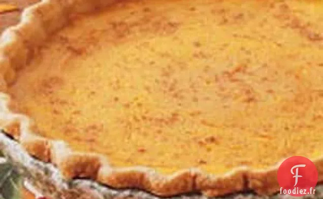 Tarte à la courge dorée