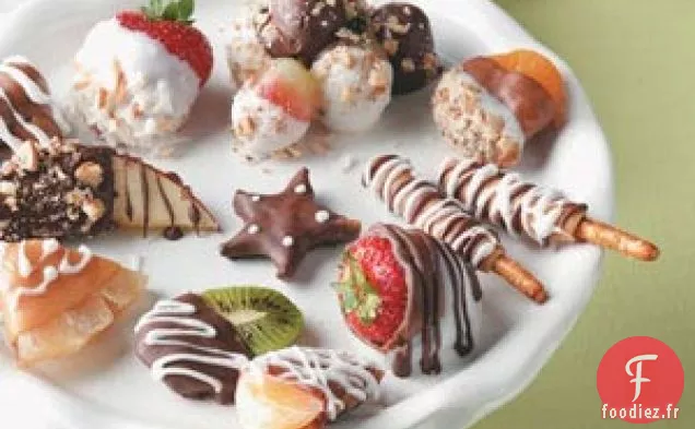 Plateau de fruits confits