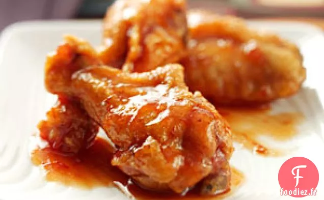 Ailes de poulet au piment et au citron vert