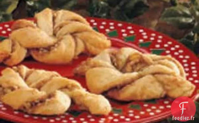 Torsades de noix à la cannelle