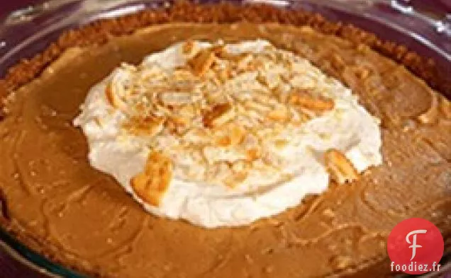 Tarte humble RITZ avec mousse au beurre de cacahuète