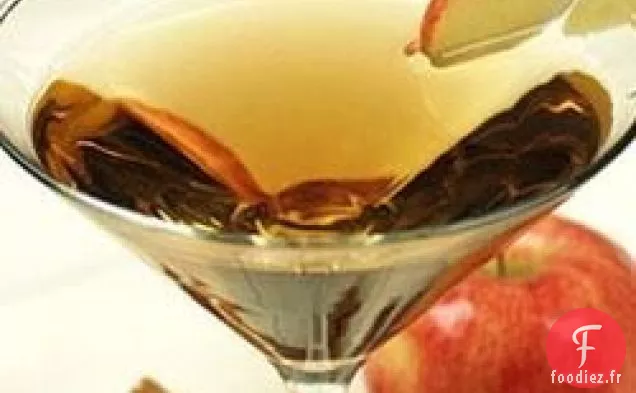 Délicieux martinis aux pommes