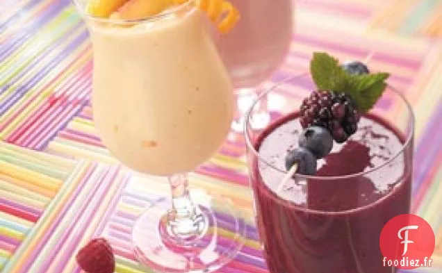 Smoothies aux baies