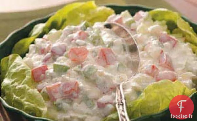Salade de confettis au fromage blanc