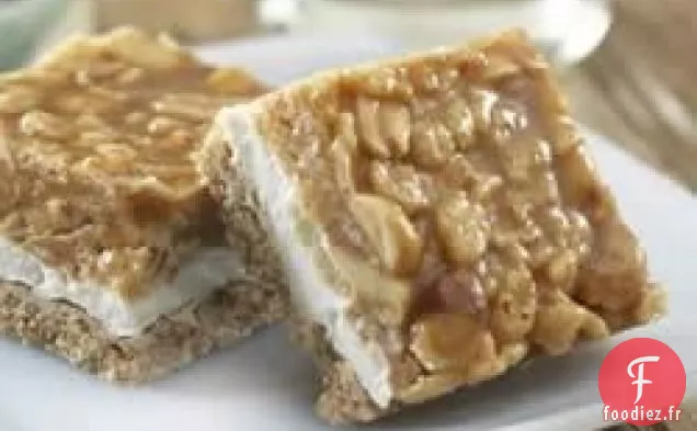 Barres aux cacahuètes salées