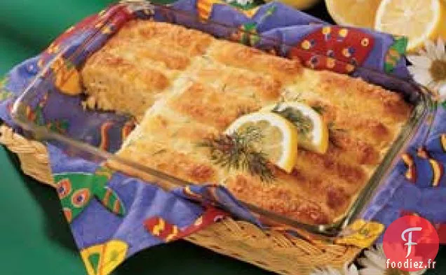 Dîner de bâtonnets de poisson