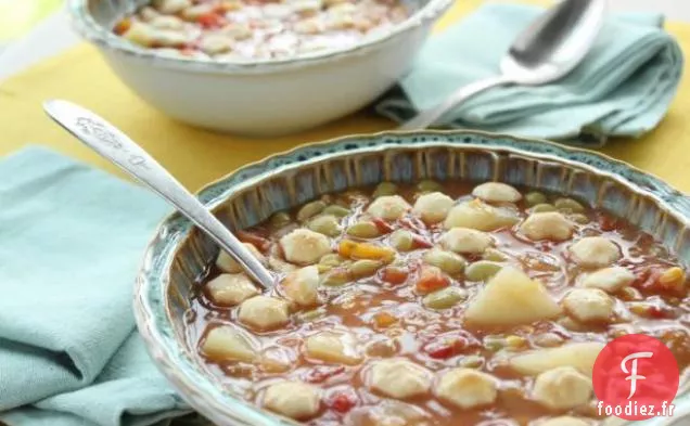 Soupe aux légumes d'hiver