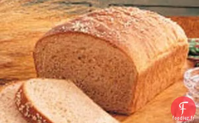 Pain de blé au sésame