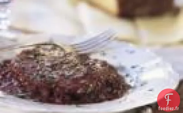 Steak À L'Échalote - Sauce Au Vin Rouge (bifteck Marchand De Vin)
