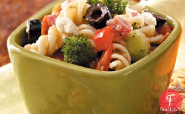 Salade de pâtes copieuse
