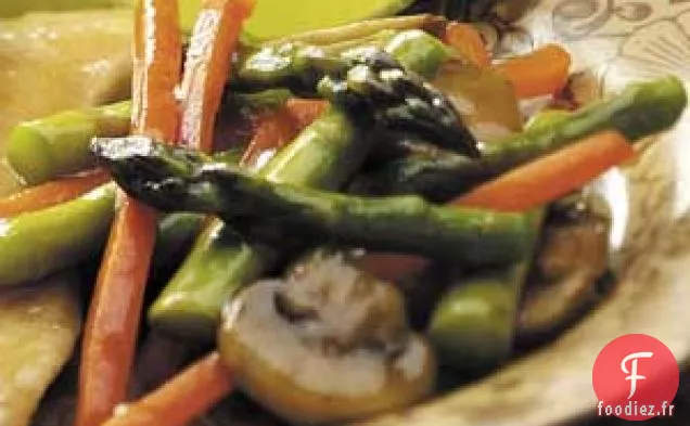 Sauté d'asperges