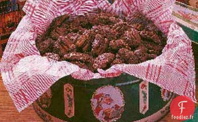 Noix de pécan enrobées de sucre