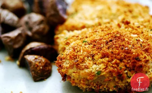 Côtelettes De Porc Croquantes Au Four