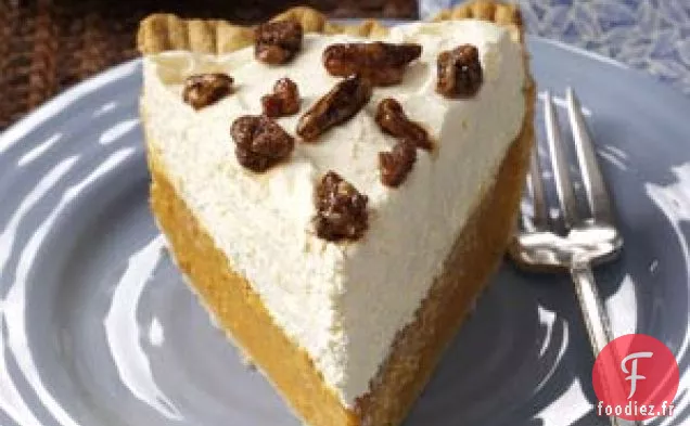 Tarte à la citrouille élégante