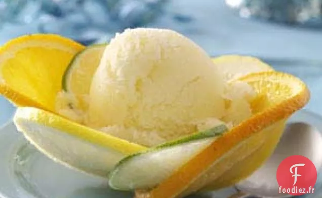 Bols d'agrumes surgelés