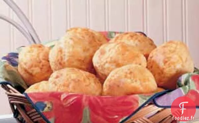 Muffins au fromage et à la semoule de maïs