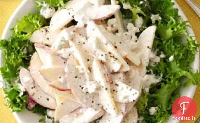 Salade d'endives aux pommes et au gorgonzola