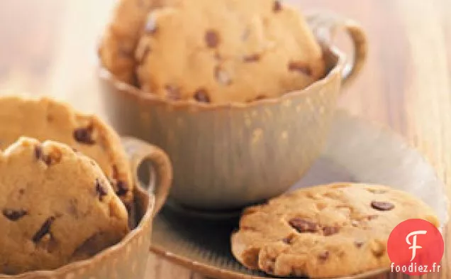 Biscuits aux pépites de caramel sans œufs