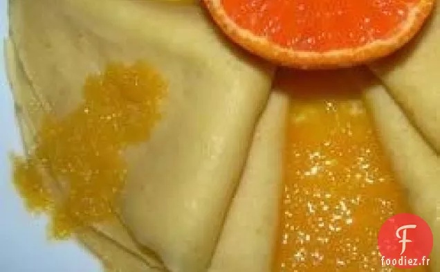 Sauce à l'orange pour crêpes