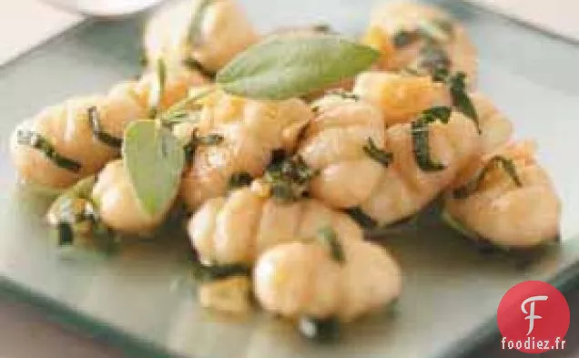 Gnocchi au beurre de sauge
