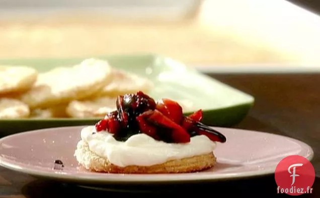 Mini tartelettes aux fraises et au mascarpone