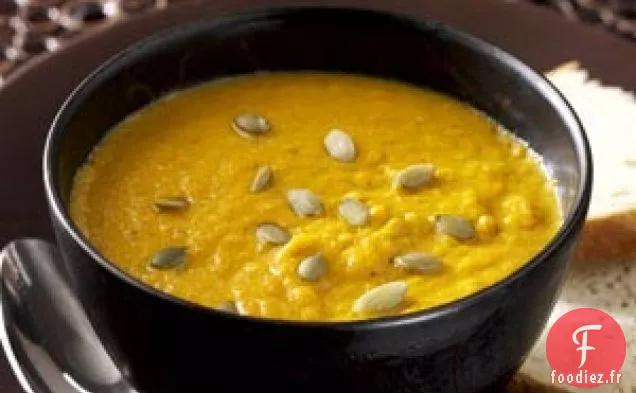 Soupe de potiron aux épices