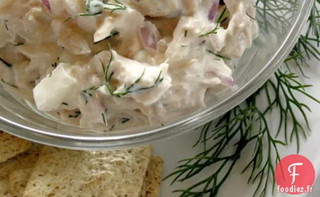 Salade De Poulet À L'Aneth Et Au Yogourt