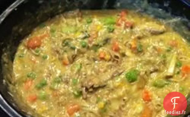Ragoût de pâté au poulet à la mijoteuse de Jim