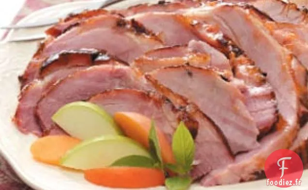 Jambon cuit aux abricots