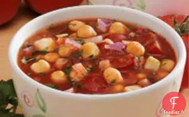 Gaspacho de pois chiches