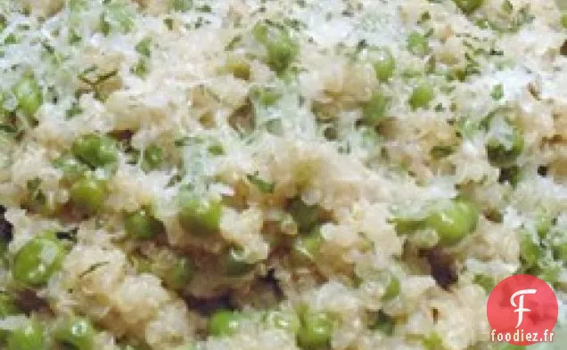 Quinoa aux petits pois
